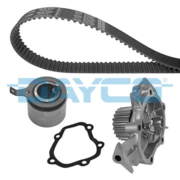 DAYCO KTBWP4320 DEVİRDAİMLİ EKSANTRİK GERGİ KİTİ CHEVROLET MATIZ 05> DAEWOO DAMAS 95-98 -MATIZ 98>TICO 95-00 0.8 K015434XS KAYIŞ 107 DİŞ 96352965-94580139-MD340625 ürün görseli 1