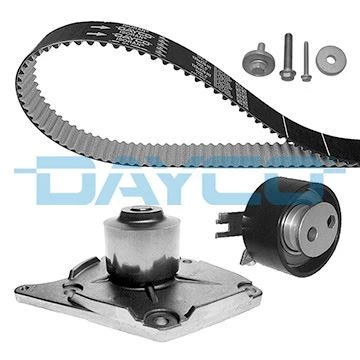 DAYCO KTBWP5320 SU POMPALI TRIGER SETI 123 DIS 27MM CLIO II 01>06 MEGANE II 04> KANGO 01> MICRA III 04> DUSTER 10> 1.5 DCI K9K EURO 3 EURO 4 7701478031-119A02421R-7701477028 ürün görseli 1