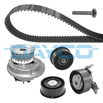 DAYCO KTBWP3610 DEVİRDAİMLİ EKSANTRİK GERGİ KİTİ ASTRA G-CORSA C-VECTRA C-MERIVA A-ZAFIRA A 1.4-1.6-1.8 16V Z16-14XE 95518060-1629094-1606306-95516735 ürün görseli 1