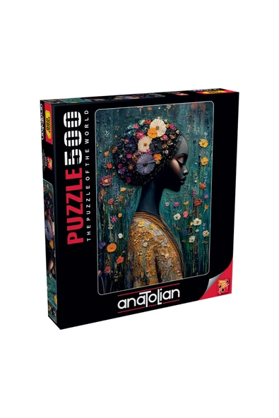 Anatolian 500 Parça Yapboz Puzzle - Afrika Güzeli 3640 ürün görseli