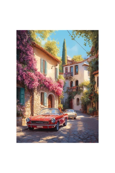 Anatolian 1000 Parça Yapboz Puzzle - Begonvil Sokak 1202 - Resim 2