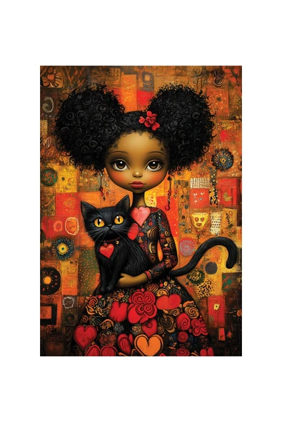 Anatolian 500 Parça Yapboz Puzzle - Kara Kedi 3641 - Resim 2