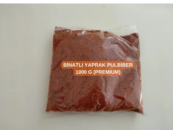 BİNATLI YAPRAK PULBİBER 1000 G (PREMIUM) ürün görseli 1
