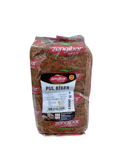 ZENGİBAR PUL BİBER *1000 GR* ürün görseli 1