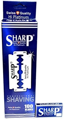 Sharp Hi Platinum tıraş bıçağı 5li Çiftkenar yaprak jilet - Resim 5
