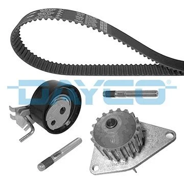 DAYCO KTBWP3361 DEVİRDAİMLİ EKSANTRİK GERGİ KİTİ 104x170 106-206-207-307-BIPPER-PARTNER-BERLINGO-C2-NEMO-FIORINO 1.4 9400831869-0831.87-0831.S0-0831.86 ürün görseli 1