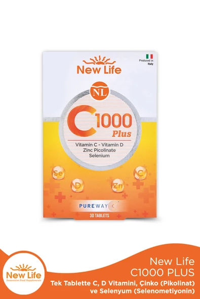 New Life C 1000 Plus 30 Tablet ürün görseli