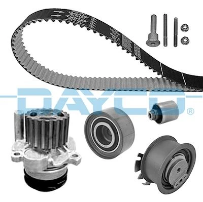 DAYCO KTBWP4860 DEVİRDAİMLİ TRİGER SETİ PASSAT-JETTA-GOLF5-OCTAVIA-TOLEDO-A3-A6 2.0 TDI 2007-2011 BKP-BKD-BRE-BLB 03G198119A-03G198119E-03G198119C ürün görseli 1