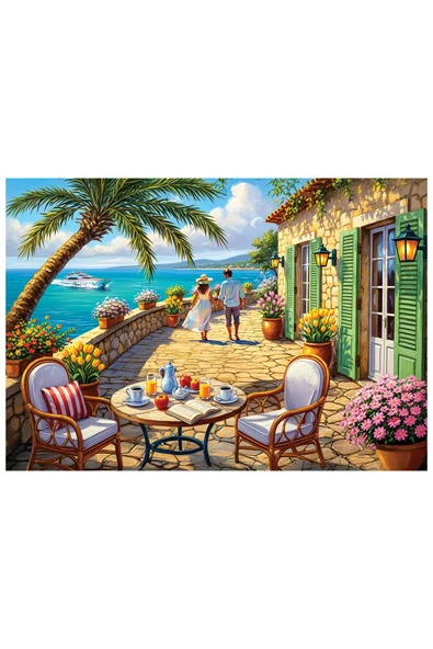 Anatolian 260 Parça xl Yapboz Puzzle - Tatil Kaçamağı 3355 - Resim 2