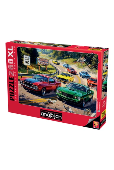 Anatolian 260 Parça xl Yapboz Puzzle - Hız Tutkusu 3352 ürün görseli