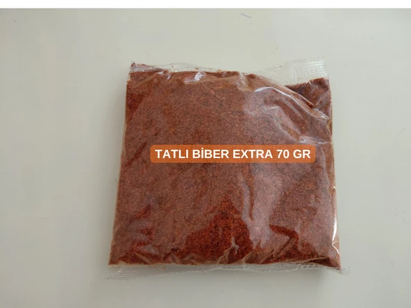 TATLI BİBER EXTRA 70 GR ürün görseli 1