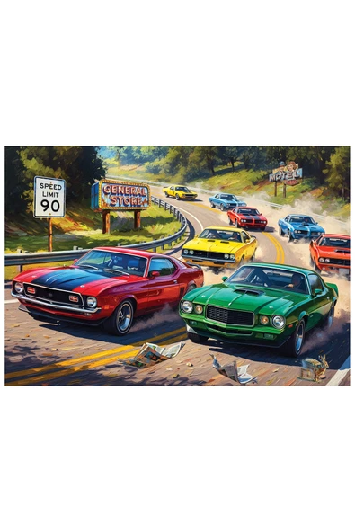 Anatolian 260 Parça xl Yapboz Puzzle - Hız Tutkusu 3352 - Resim 2