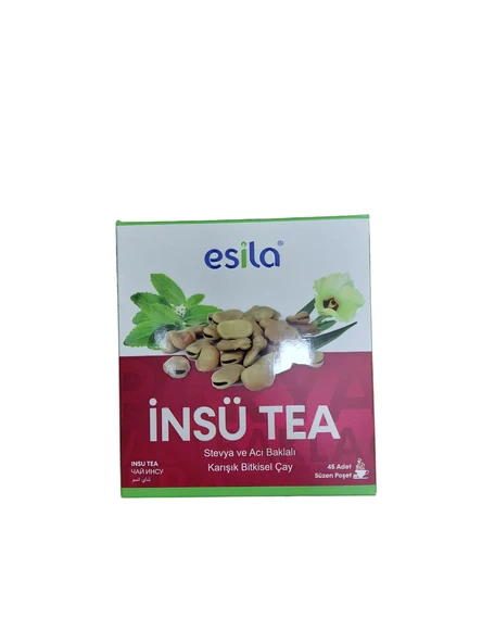 ESİLA STEVİA-ACI BAKLALI ÇAY 45’Lİ (İNSÜ TEA) ürün görseli 1