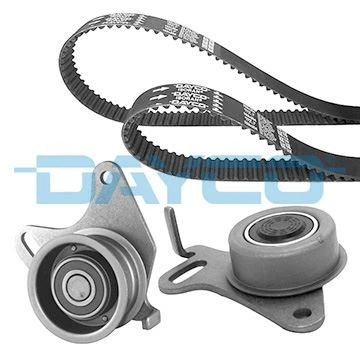 DAYCO KTB400 TRİGER KAYIŞ SETİ EKSANTRİK SETİ HYUNDAI H100 STAREX 2.5L D4BB D4BF 97-> / KIA K2500 2.5L D4BH 03- > / MITSUBISHI L300. L200 2.5L 4D56 K64T K74T 96-07 / PAJERO 2.5L 4D56 94-> 2 KAYIŞ 2 RU ürün görseli 1