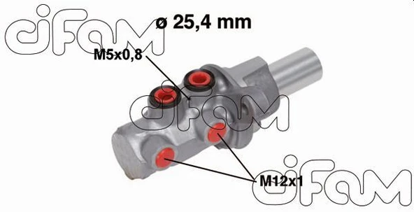CIFAM 202754 FREN ANA MERKEZ TRANSIT V347 06>14 ABS LI- DEPOSUZ 6C112K478BE-6C112K478BD-6C112K478BC ürün görseli 1