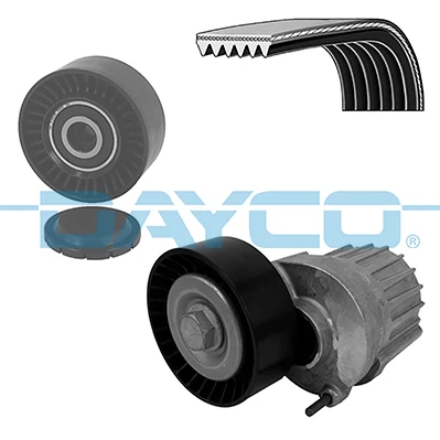 DAYCO KPV518 ALTERNATÖR GERGİ KİTİ AMAROK- TRANSPORTER T6 CAAA-CAAB-CCHA-CFCA-CAAD 2.0TDI 10-15 6PK1555 044903137G-038903315T-03G145276 ürün görseli 1