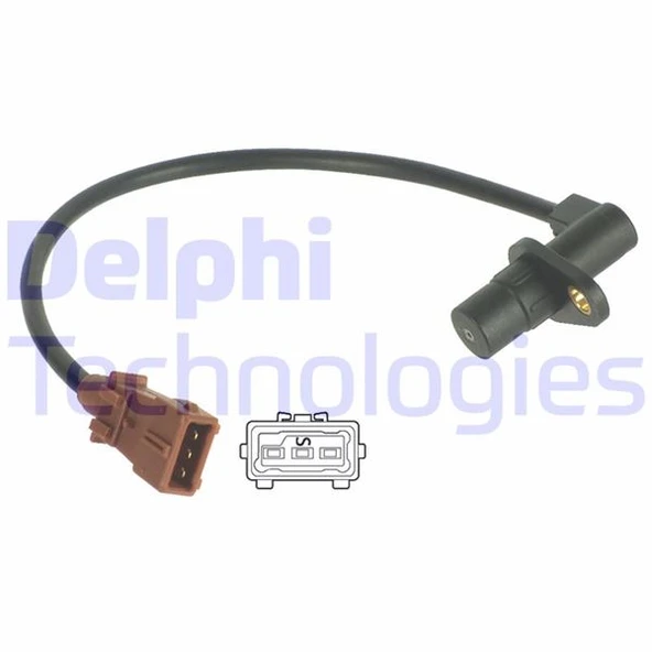DELPHI SS10736-12B1 KRANK MİL DEVİR SENSÖRÜ P205-P206-P306-P405-P406-BOXER-PARTNER-BERLINGO-JUMPER-JUMPY-XANTIA-XSARA 1. 9 DW8 1.8 XU7 2.0 XU10 1.6 XU5 1920.C3-1920.W9-5918.81-5918.90 ürün görseli 1
