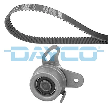 DAYCO KTB566 TRİGER KAYIŞ SETİ EKSANTRİK SETİ HYUNDAI ACCENT 1.3L G4EA enjeksiyonlu 01-05 / GETZ 1.3L G4EA 02-10 1 KAYIŞ 1 RULMAN 110x220 2431222612-2431222613-2441026000 ürün görseli