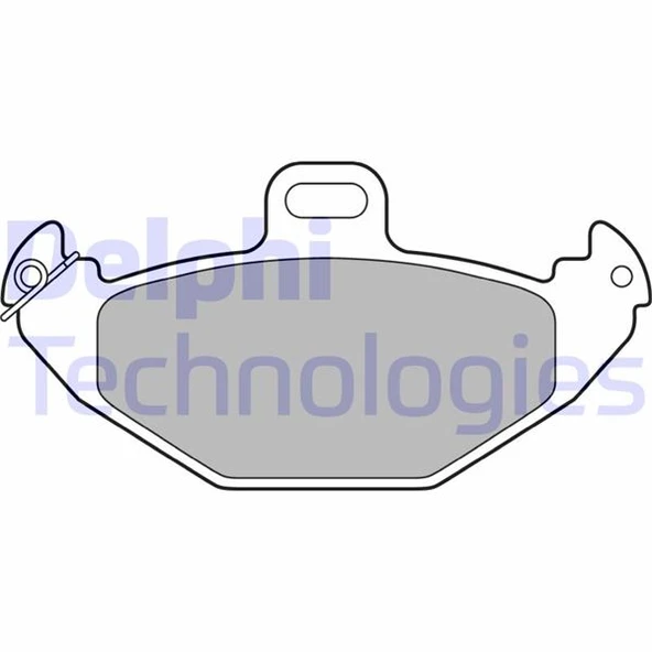 DELPHI LP1252 ARKA FREN BALATASI RENAULT LAGUNA 93>01 ESPACE III 96>00 1.6 1.8 1.9dCi 2.0 16V 2.2 3.0 7701205491-8671016192-8671005932 ürün görseli 1