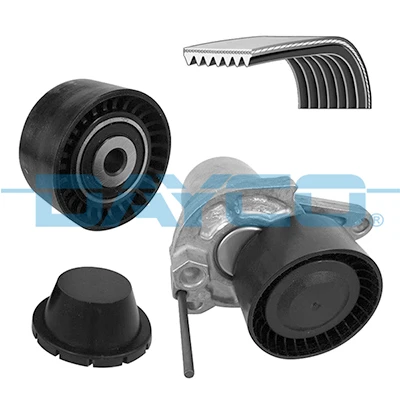 DAYCO KPV244 KANALLI KAYIŞ SETİ KÜTÜKLÜ NISSAN X-TRAIL 1.6L R9M Dci T32 dizel 14-> / QASHQAI 1.6L Dci R9M dizel J10 J11 11-> 1172000Q3N ürün görseli