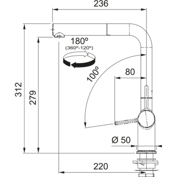 Franke MRG 210 / 110-72 Sahara Granit Eviye + Active Plus Doccia Sahara Granit Mutfak Bataryası + Active Plus Sahara Sabunluk
