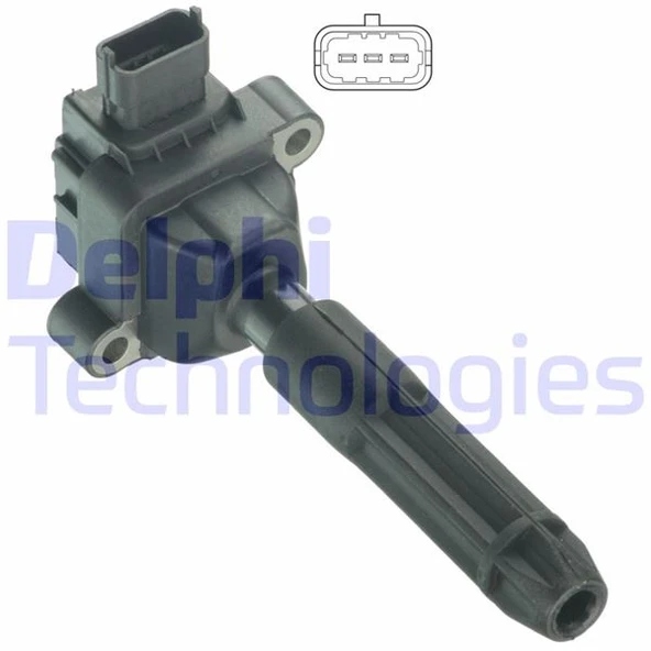 DELPHI GN10604-12B1 ATESLEME BOBINI MERCEDES M111 W203 CL203 W210 R170 A0001502880 ürün görseli