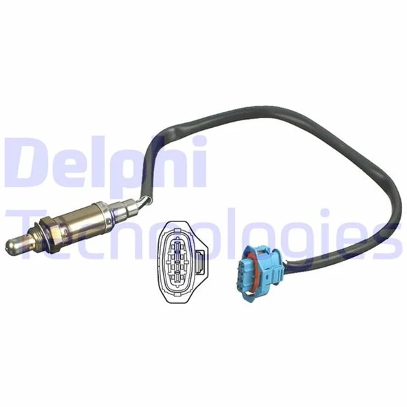 DELPHI ES11089-12B1 OKSİJEN SENSÖRÜ ÖN - KONUM 1 CHEVROLET CHEVROLET CRUZE 09> 1.6 LDE 1.8 2H0 55566650 ürün görseli 1