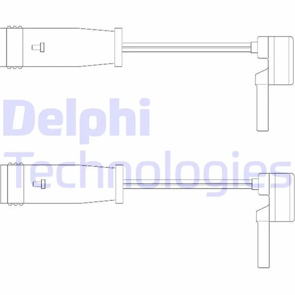 DELPHI LZ0153 BALATA FISI MERCEDES W169 W245 CL203 W203 W204 W220 W211 W212 W166 X204 CIFT A2115401717 ürün görseli 1