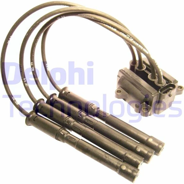 DELPHI CE20018-12B1 ATEŞLEME BOBİNİ BOBİN KABLOLU CLIO II-III-KNG-MODUS-TWNG 1.2 16V D4F.7.28 8200360911-8200702693 ürün görseli 1