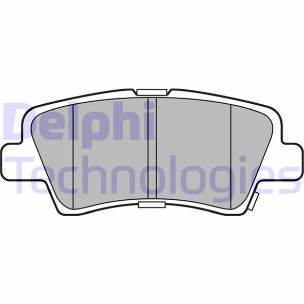 DELPHI LP3309 FREN BALATASI ARKA HYUNDAI IONIQ-TUCSON-KIA NIRO 58302D3A00-58302F6A50 ürün görseli 1