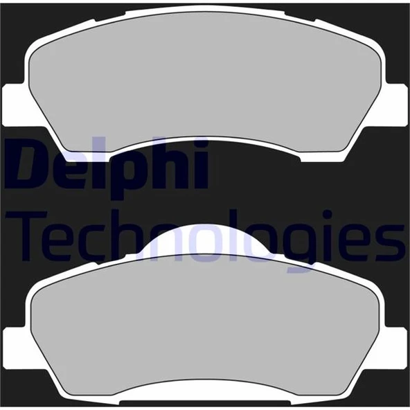 DELPHI LP2485 ÖN FREN BALATASI PEUGEOT P301 12> P308 13> CITROEN C-ELYSEE 12> C4 14> 266mm 1608691380-1610699280 ürün görseli 1