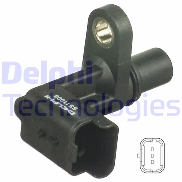 DELPHI SS11006 EKSANTRİK MİL SENSÖRÜ P207-P208-P308-P508-P5008-C3-C4-C5-DS3-DS4-PARTNER-BERLINGO 1.4-1.6 16V THP- VTI-GTI BMW F20-F21-F30 MINI R56 1920.LS-V755079880-V758809580 ürün görseli