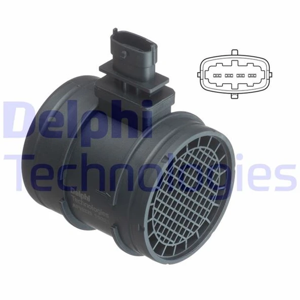 DELPHI AF10378-12B1 MAF SENSÖRÜ ALFA ROMEO 159-166-BRERA-SPIDER-FIAT CROMA-LANCIA THESIS 504136035-51827033-55190587 ürün görseli