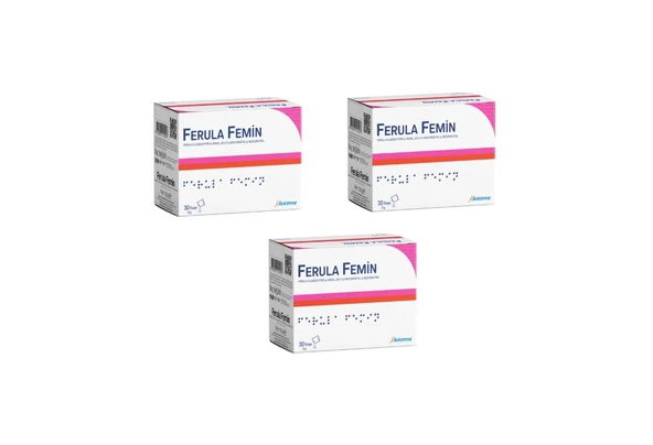 Avicenna Ferula Femin 30 Saşe 3 Adet ürün görseli