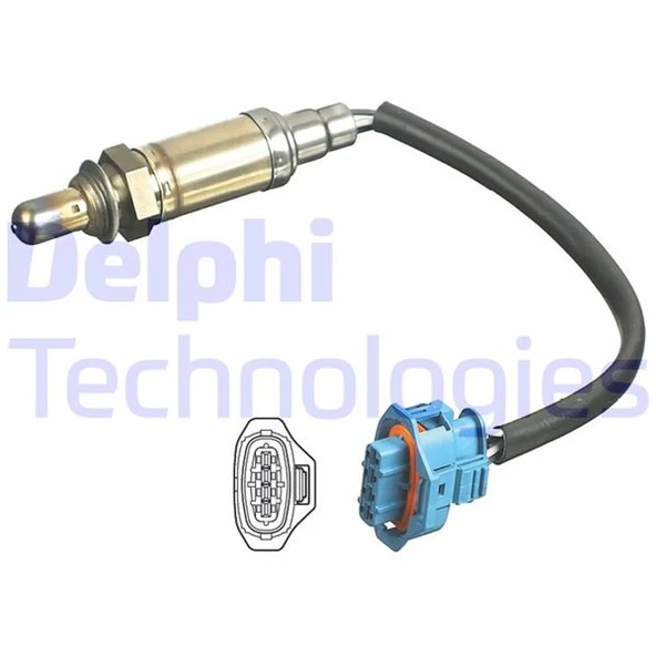 DELPHI ES20429-12B1 OKSİJEN SENSÖRÜ ARKA KONUM 2 CHEVROLET CRUZE 09> 1.6 LDE 1.8 2H0 55566648 ürün görseli