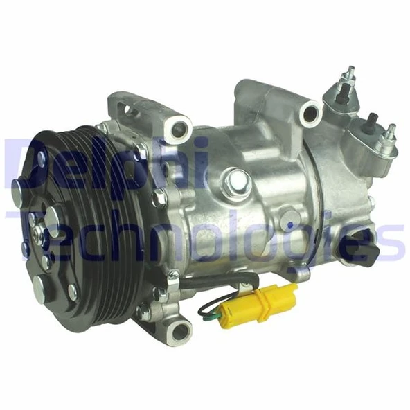 DELPHI TSP0159488 KLİMA KOMPRESÖRÜ P207-C3 1.4-1.6-P307-C4 1.4-1.6-2.0-P308 1.6-2.0-PARTNER TEPEE-BERLINGO-C5 1.6 HDİ 9678656080-6453.QJ-6453.QK-6453.ZZ ürün görseli 1