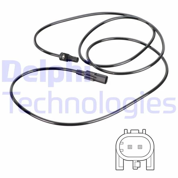 DELPHI SS20795 ABS SENSORU ARKA SOL MERCEDES SPRINTER B906 . VW CRAFTER 30-35-50 A9065400117-2E0927801 ürün görseli
