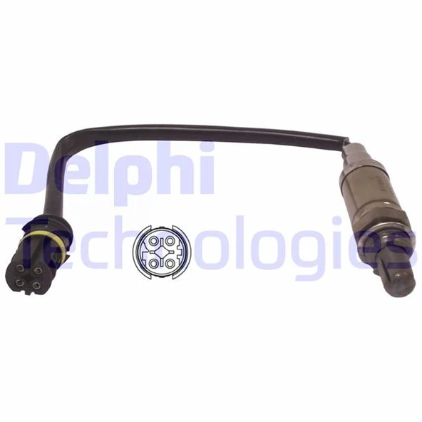 DELPHI ES10983-12B1 OKSIJEN SENSORU KAT. ONCESI BMW E46 E38 E39 E60 E83 E53 . LAND ROVER RANGE ROVER VOGUE L322 02>05 11781742050-MHK000210 ürün görseli 1