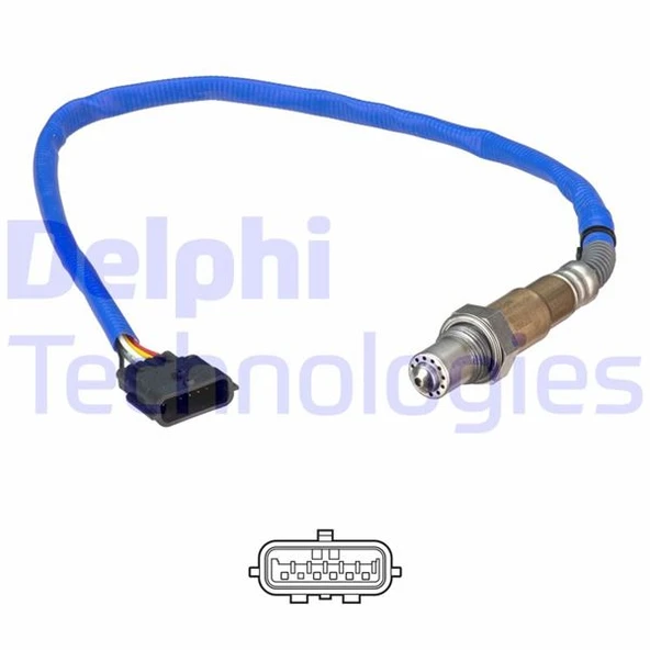 DELPHI ES21242-12B1 OKSİJEN SENSÖRÜ RENAULT GRAND SC NIC IV 13> KOLEOS II 16> ESPACE V 16> MEGANE IV 16> NISSAN X-TRAIL III 16> QASHQAI II 13> 1.6dCi R9M 2.0dCi M9R 2269000Q1K-2269000Q2C-226907825R ürün görseli 1