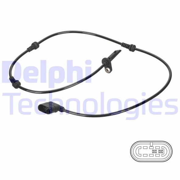 DELPHI SS20830 ABS SENSORU ON SOL MERCEDES C-CLASS W205 S205 C205 A205 A2059058103