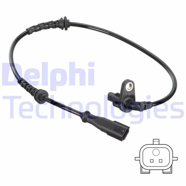 DELPHI SS20812 ABS SENSÖRÜ DUSTER-ARKANA-DUSTER-KAPTUR 04-2010> 479505873R-8200862228 ürün görseli 1