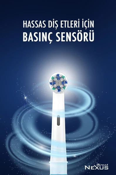 DİRECT NEXUS Şarj Edilebilir Elektrikli Diş Fırçası - Resim 4