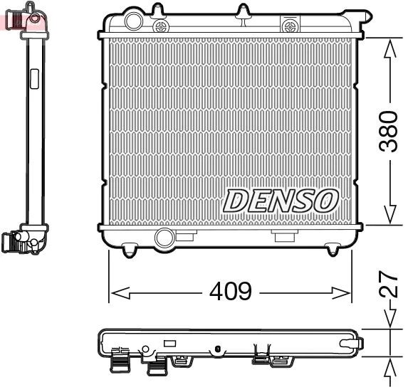 DENSO DRM21108 Engine Cooling 1330E5 ürün görseli 1