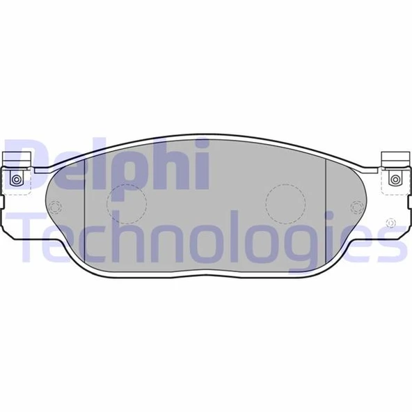 DELPHI LP1468 ÖN BALATA JAGUAR STYPE CCX 2.5 V6-4.2 V8 1999-2007 XJ 6 3.0-8 3.5-8 4.2 2003 2009 K XR813324-XR812435-XR810210-XW4Z2001 ürün görseli 1