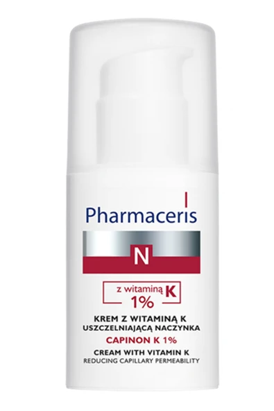 Pharmaceris Capinon K %1 Cream With Vitamin K Reducing Capillary Permeability 30 ml ürün görseli