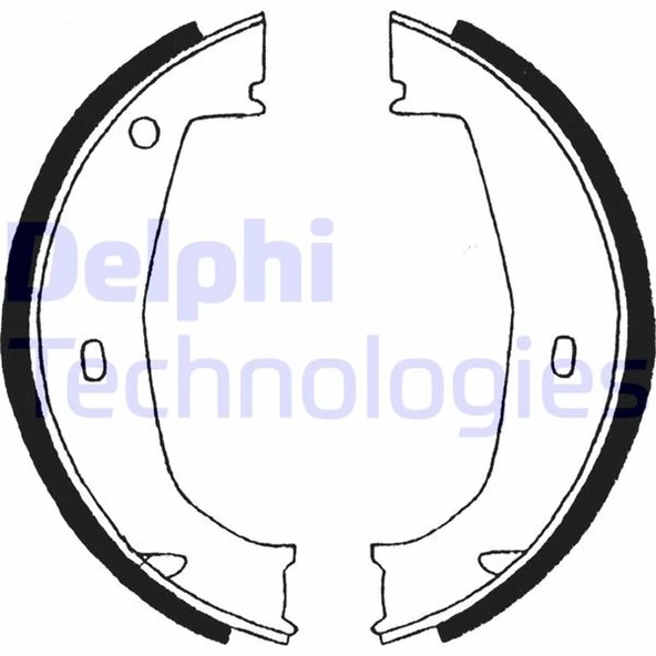 DELPHI LS1851 FREN BALATASI ARKA PARK FRENI BMW E81 E82 E87 E88 F20 E46 E90 E91 E92 E93 F30 F31 F32 F36 E85 E86 34416761291 ürün görseli 1