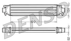 DENSO DIT09107 TURBO RADYATÖRÜ ALFA ROMEO GIULIETTA 1.6 JTDM 10 > 51833106 ürün görseli 1