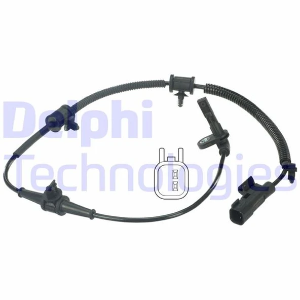 DELPHI SS20377 ÖN ABS TEKERLEK HIZ DEVİR SENSÖRÜ OPEL INSİGNİA A 08>17 1.4-1.4 LPG-1.6-1.6 T-1.8-2.0 T-2.0 E85T 23483145-1235053-12841616-6238228