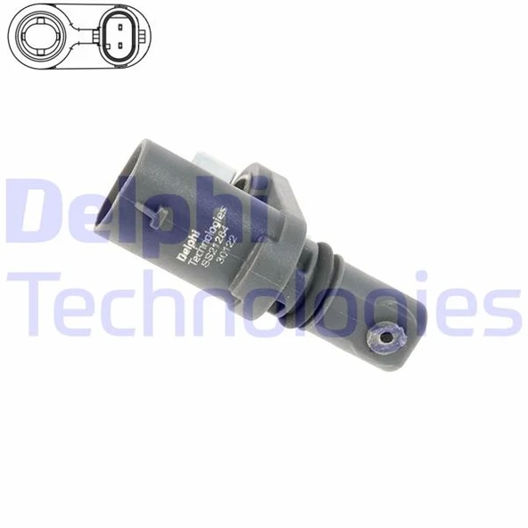 DELPHI SS21264-12B1 ARKA ABS DEVİR HIZ SENSÖRÜ P208-P308-P508-P2008-P3008-P5008-RIFTER-PARTNER-BERLINGO-C4-C5-DS3- DS4-DS7-DS9 9810961080 - 1