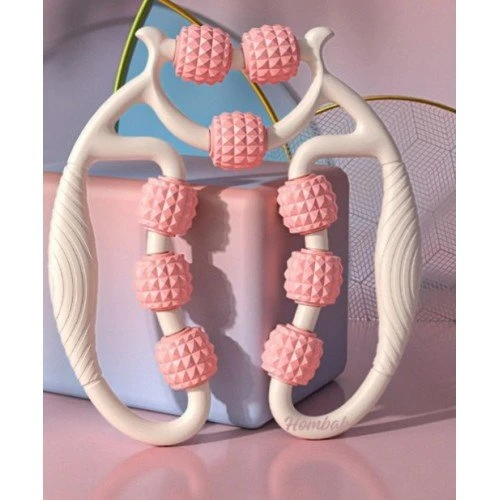 Selülit Masaj Aleti 9 Tekerlekli Lenf Drenaj Rulosu ürün görseli